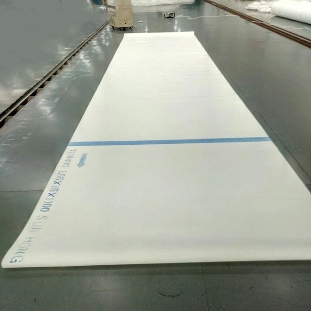 造纸机用三层压榨毛毯